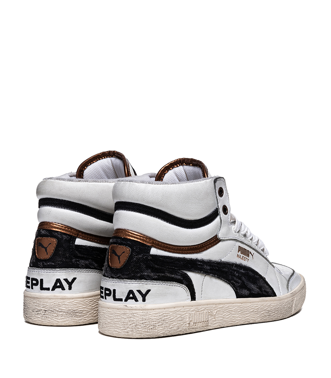 RALPH SAMPSON BY PUMA x REPLAY FOR MEN 詳細画像 WHITE BLACK 3